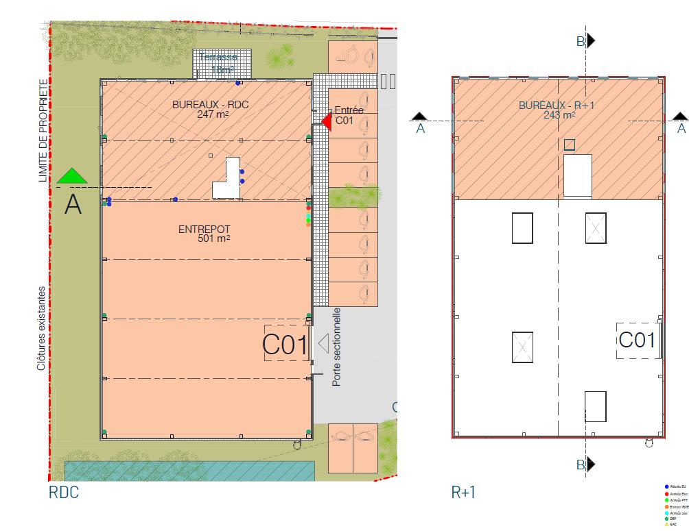 Local d'activité Lesquin 991m² Location local d'activité Lesquin Nord OLACT2419885 12